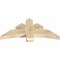 Ekena Millwork Davenport Rough Sawn Timber Gable Bracket, Douglas Fir, 48"W x 22"H x 4"D x 6"F, 11/12 Pitch GBW048X22X0406DAV00RDF - alternate 3